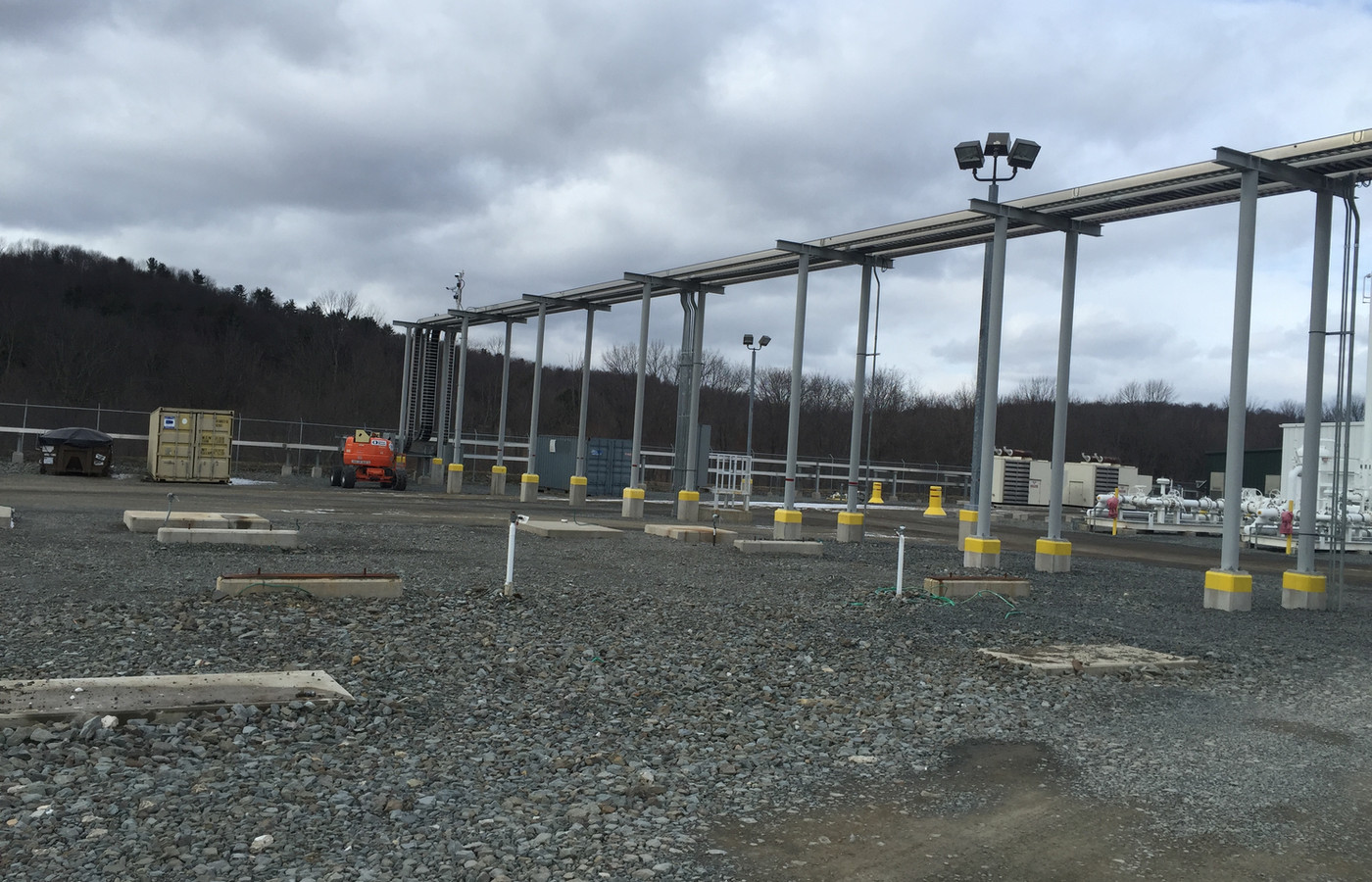 Industrial compressor facility surveying project
